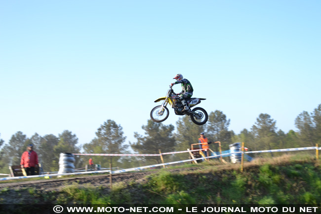 La passion moto à tous les étages : Motocross à Lacanau-de-Mios