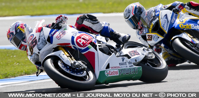 Rea et Melandri - WSBK Europe (5 sur 15) : Vidéos, déclarations et analyse du SBK à Donington