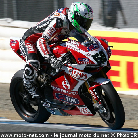  Niccolo Canepa - WSBK ÉTATS-UNIS (12 sur 14) : Vidéos, déclarations et analyse du SBK à Laguna Seca