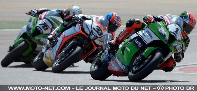  Sykes, Melandri et Baz - WSBK Espagne (2 sur 13) : Vidéos, déclarations et analyse du SBK à Aragon