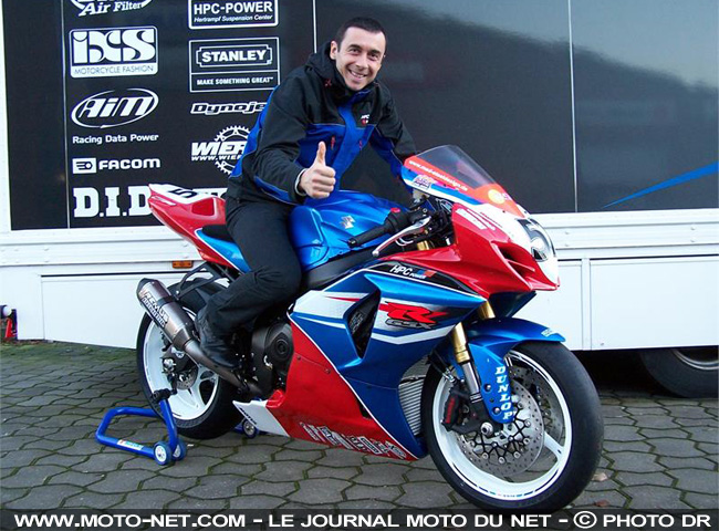 Vincent Philippe en championnat d'Allemagne Superbike