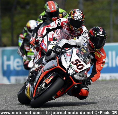 Guintoli, Davies, Sykes et Baz - WSBK Italie (4 sur 13) : Vidéos, déclarations et analyse du SBK à Imola