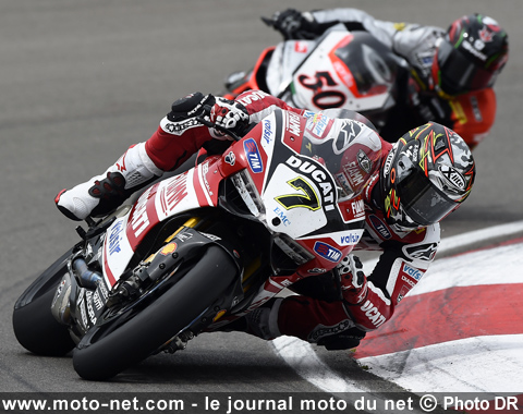 Davies et Guintoli - WSBK Italie (4 sur 13) : Vidéos, déclarations et analyse du SBK à Imola