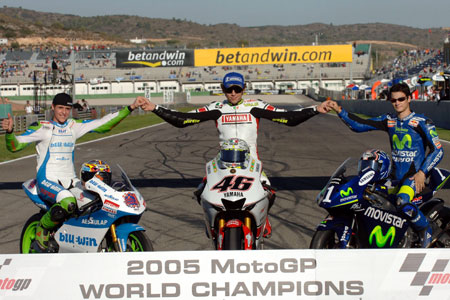 Le Grand Prix de Valence Moto 2005 : le tour par tour sur Moto-Net