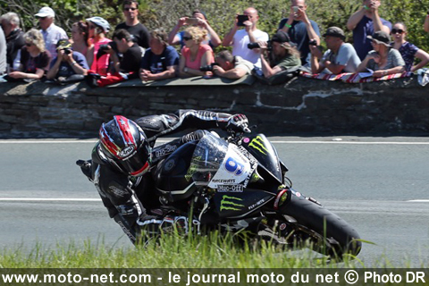 Tourist Trophy : Ian Hutchinson remporte aussi la 2ème course Supersport !