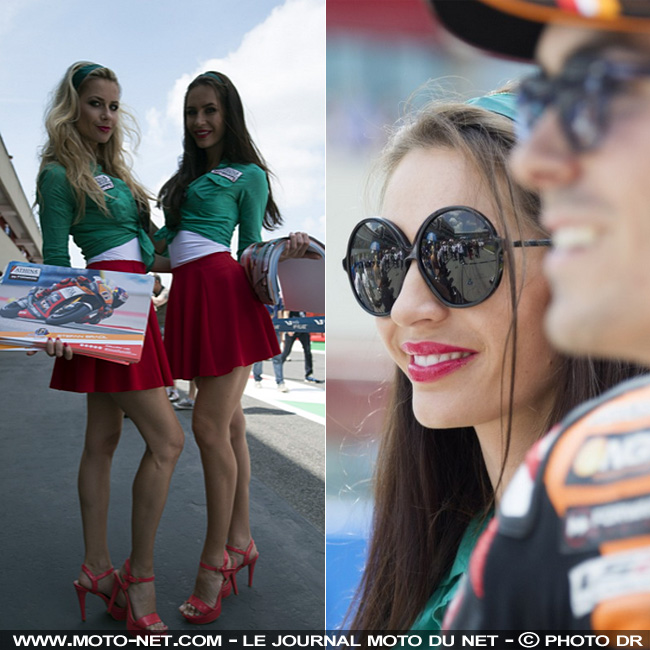 Moto GP : l'umbrella girl la plus sexy du GP d'Italie