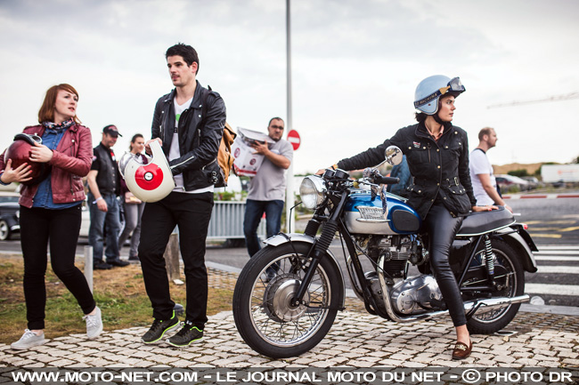 Galerie photo : les plus belles Triumph de Wheels and Waves