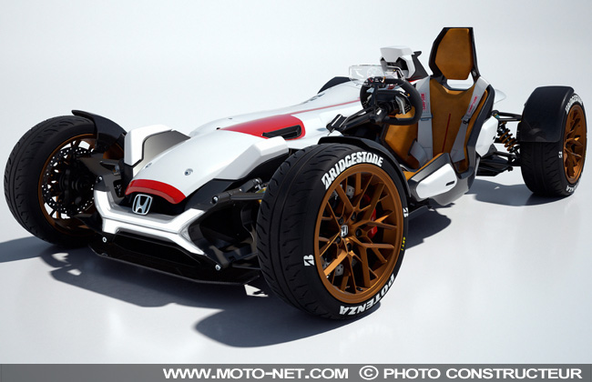 Projet 2&4 - Tokyo Motor Show : un trois-roues hybride Honda en approche