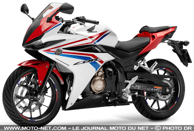 Nouvelle petite moto sportive Honda CBR500R 2016
