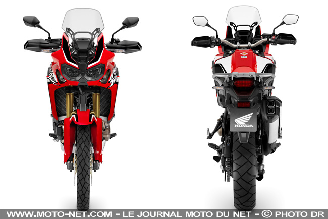 Nouvelle Honda Africa Twin CRF1000 ABS : 12 999 euros en novembre