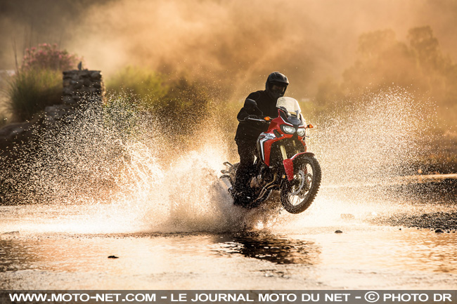 Nouvelle Honda Africa Twin CRF1000 ABS : 12 999 euros en novembre