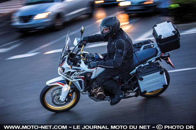 Nouvelle Honda Africa Twin CRF1000 ABS : 12 999 euros en novembre