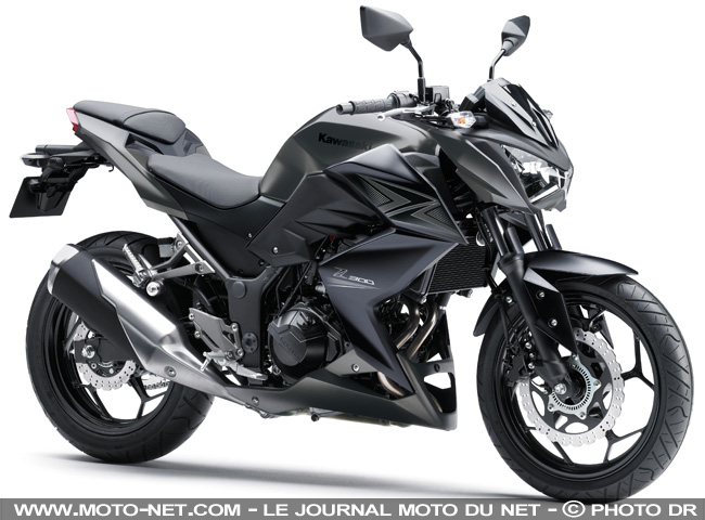 Nouveautés 2015 EICMA : Kawasaki Z300, le petit roadster de la série Z