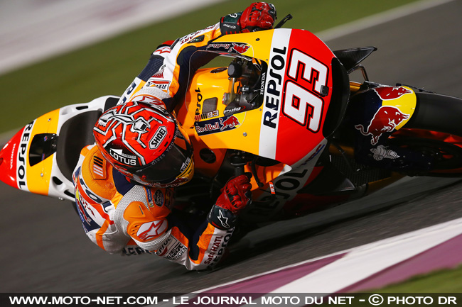 GP du Qatar - FP1 : Lorenzo et Rossi en tête des premiers essais MotoGP