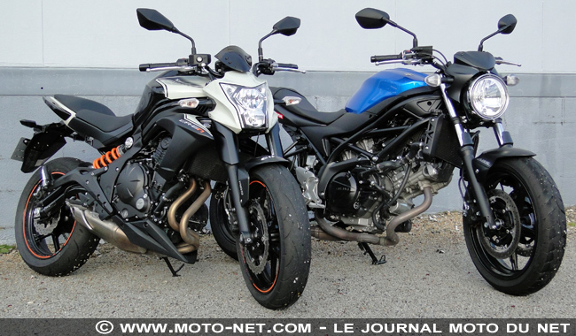  Duel ER-6n Vs SV650 2016 : comme on se retrouve !