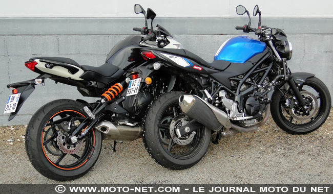  Duel ER-6n Vs SV650 2016 : comme on se retrouve !