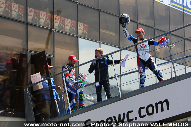 Galerie photo 24 Heures Motos 2016 - 06 : arrivée et podiums