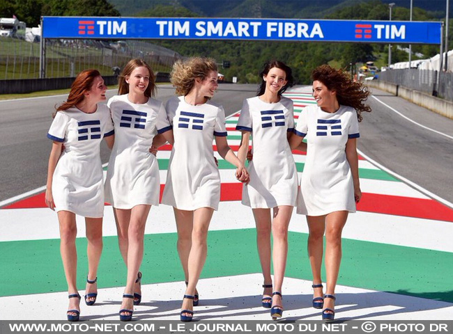 L'umbrella girl la plus sexy du GP d'Italie