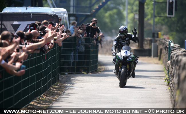 TT2016 : Ian Hutchinson remporte la deuxième course Supersport