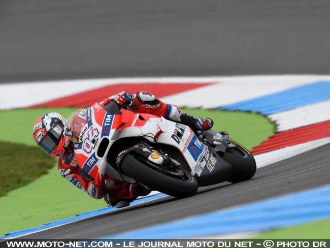 GP des Pays-Bas Essais FP3 : Dovizioso sur le fil devant Marquez et Rossi