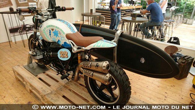 En direct de la présentation BMW R Nine T Scrambler