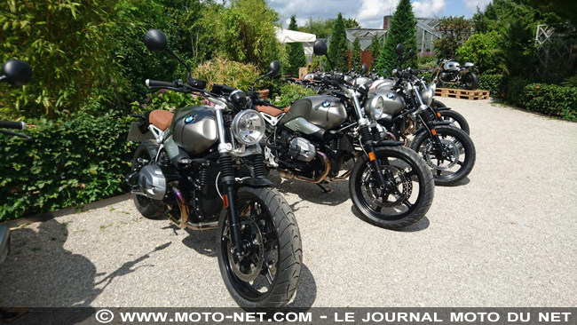 En direct de la présentation BMW R Nine T Scrambler