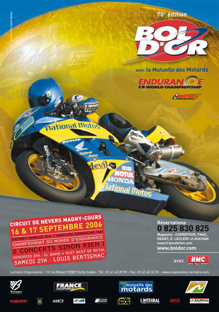 70ème Bol d'Or les 16 et 17 septembre 2006