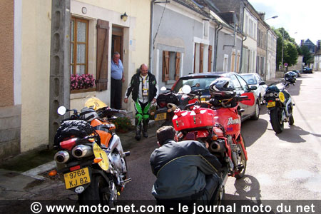 Dark Dog Moto Tour 2006 - 25 septembre 2006 : découverte de la Base chrono...