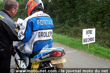 Dark Dog Moto Tour 2006 - 25 septembre 2006 : découverte de la Base chrono...