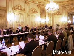 La salle de réunion du CNSR au ministère des transports