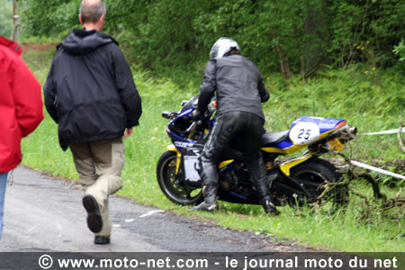 Championnat du monde des rallyes 2007, Belgian Moto Tour dernière étape : Lejeune en tête, Tallone à ses trousses...