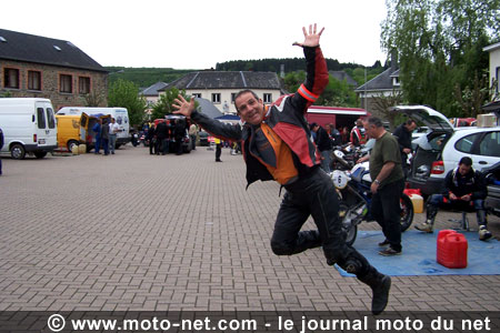 Championnat du monde des rallyes 2007, Belgian Moto Tour dernière étape : Lejeune en tête, Tallone à ses trousses...