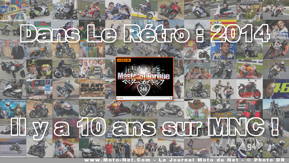 Il y a 10 ans : une série d'animation autour des Yamaha MT