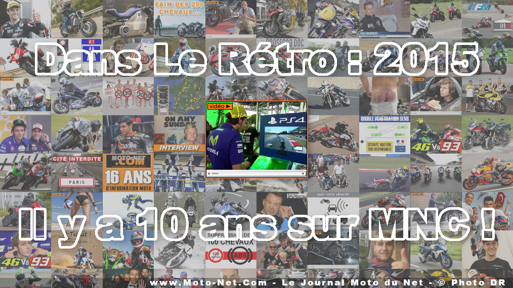 Il y a 10 ans : Valentino Rossi incarne le jeu vidéo Moto GP 2016