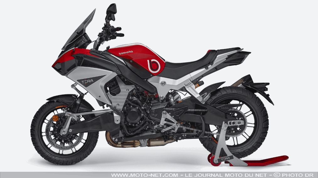 Fiche technique moto Bimota Tesi H2 Tera 