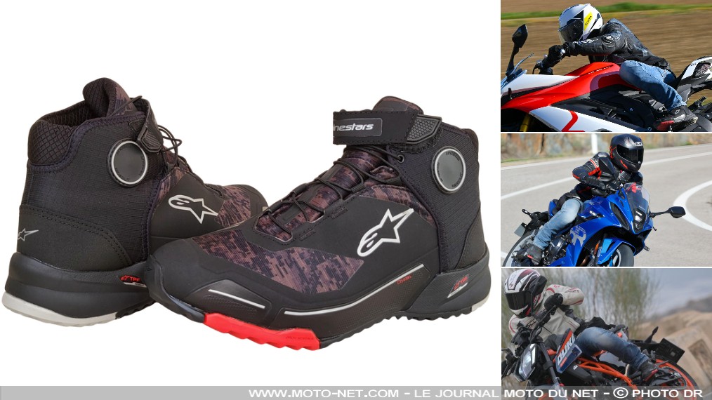 Essai longue durée des baskets moto Alpinestars CR-X Drystar