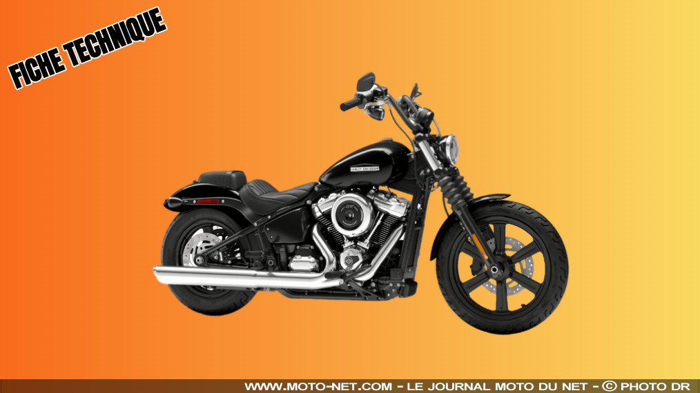 Fiche technique moto Harley-Davidson Street Bob 2025