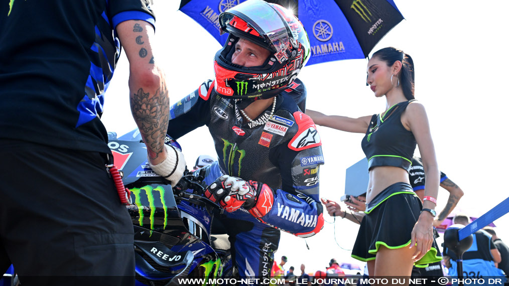 Fabio Quartararo un "pneu" surpris par son GP d'Indonésie 