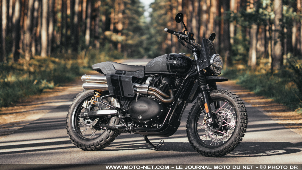 La Royal Enfield Interceptor 650 façon Scrambler de Pando Moto 

Pando Moto, enseigne lituanienne spécialisée dans les vêtements moto, livre sa réinterprétation de la Royal Enfield Interceptor 650. Une création sombre mais particulièrement soignée, conformément à l'univers stylistique de Marius Bieliauskas.
