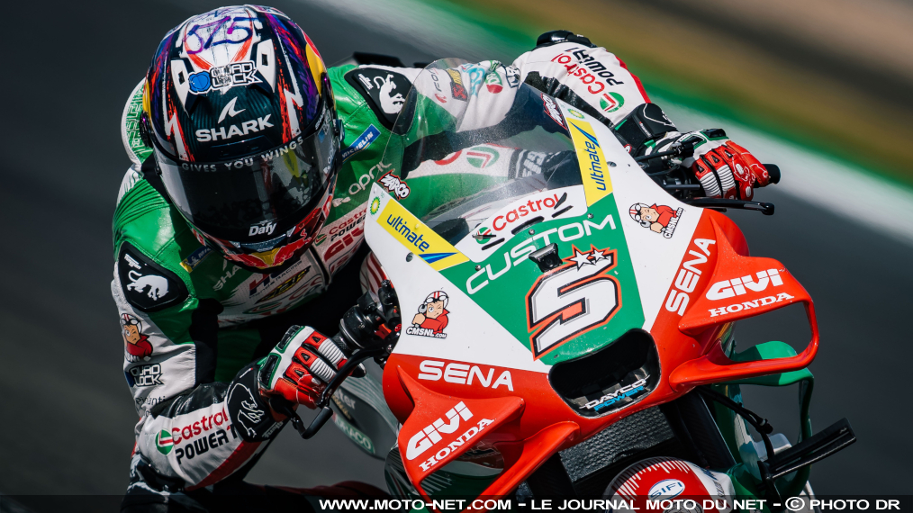 Johann Zarco gère un second podium consécutif

Johann Zarco monte pour la deuxième fois d'affilée sur le podium à Silverstone après sa splendide victoire au Mans sur sa Honda-LCR. Le cannois fait partie des pilotes à avoir bien négocié le second départ du GP de Grande-Bretagne 2025.
