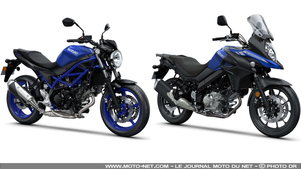 Les SV650 et V-Strom 650 poursuivent leur route