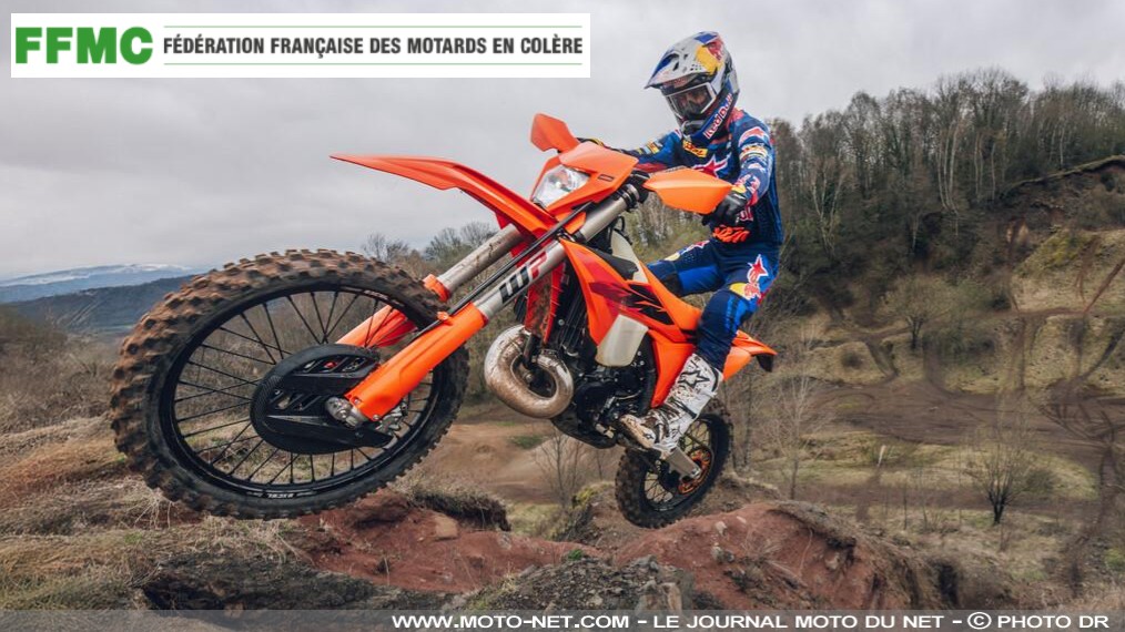 La FFMC prend position sur le débridage des KTM d'enduro