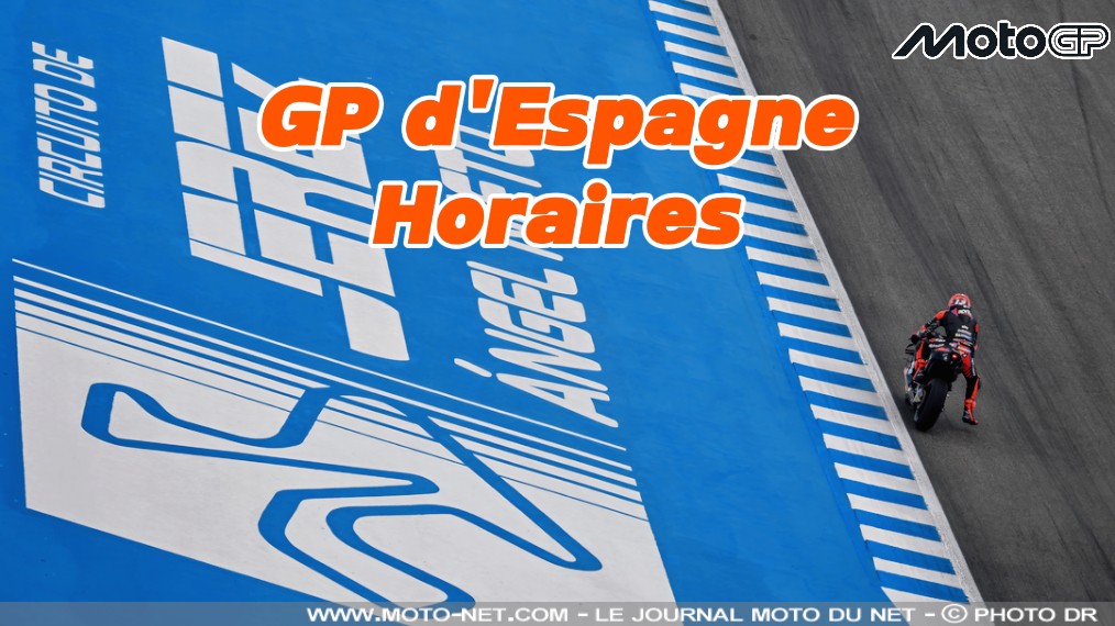 Horaires et enjeux du Grand Prix d'Espagne MotoGP 2026 à Jerez