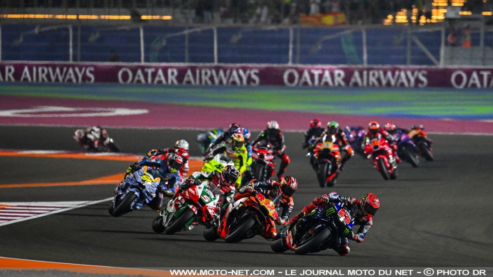 Le MotoGP modifie son calendrier suite au report du GP du Qatar