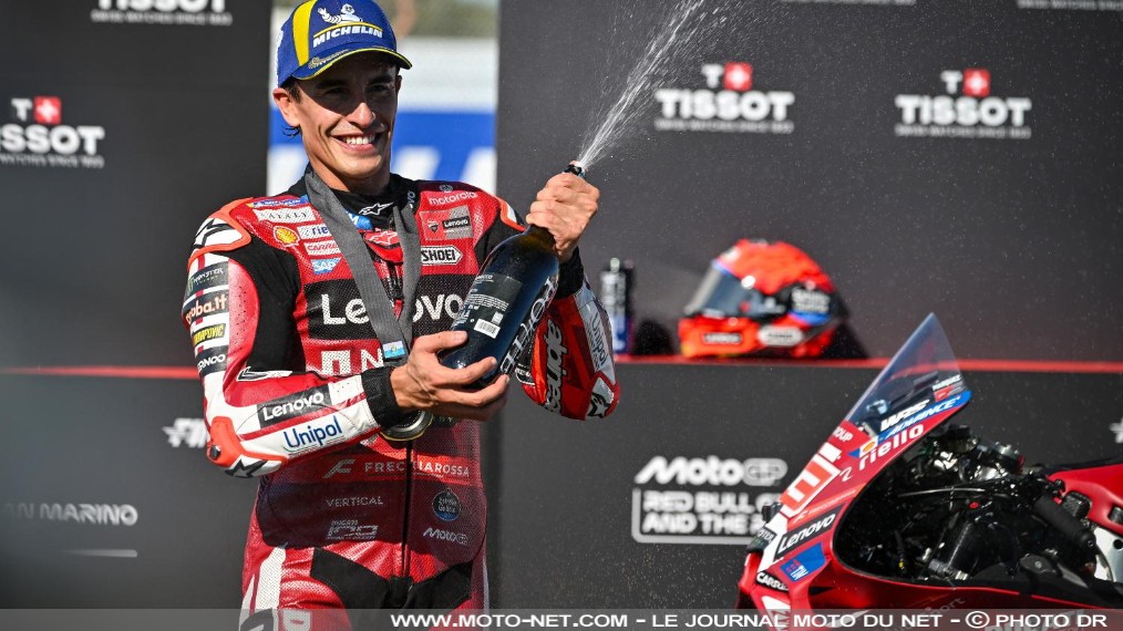 Résultats et classements du Moto GP de San Marin 2026 à Misa