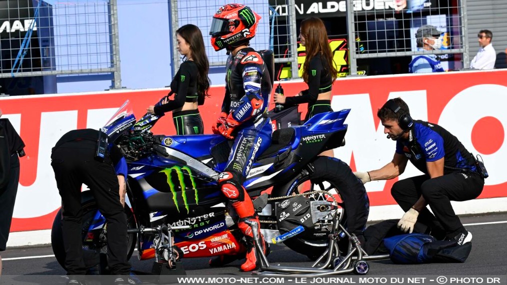 Fabio Quartararo encore bridé par sa Yamaha au Japon