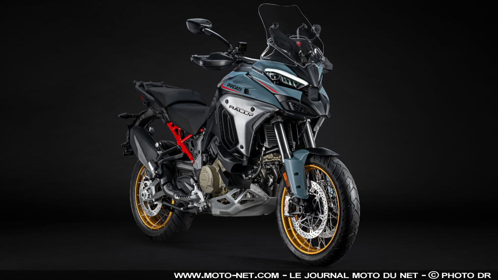 Ducati perfectionne sa Multistrada V4 Rally 2026