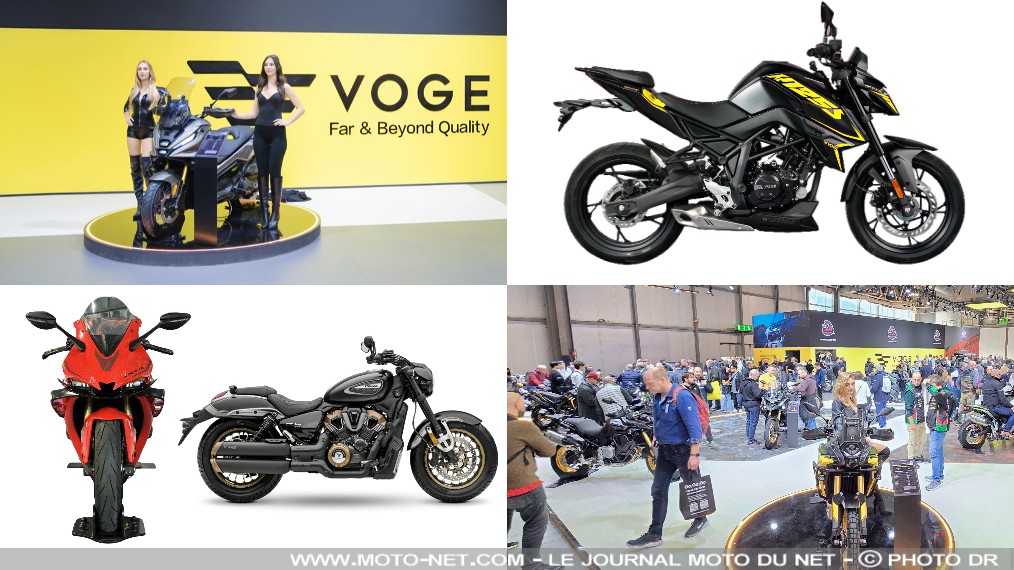 Voge dévoile le scooter SR450X et le roadster R125S. Mais pas que !

Les vedettes du stand Voge (groupe Loncin) au salon EICMA de Milan 2025 étaient le scooter &quot;aventure&quot; SR450X et le roadster sportif R125S. Son distributeur en France, la DIP, annonce également à Moto-Net.Com la commercialisation de deux motos prochainement dans l'Hexagone : la sportive RR660S et le custom CU625.
