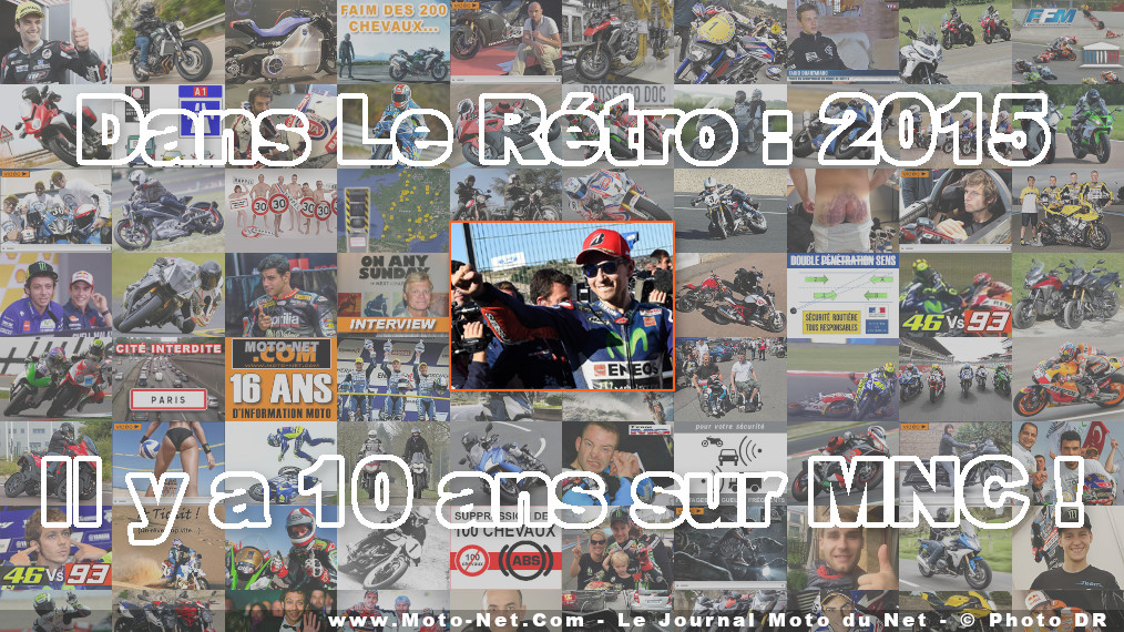 Il y a 10 ans : GP de Valence, Lorenzo champion MotoGP 2015