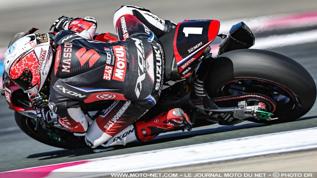 La Suzuki n°1 empoche la pole (Ricard) et 5 points au Bol d'Or 2025

Moins de 111 secondes… et Etienne Masson bouclait ce vendredi midi le tour du circuit Paul Ricard au guidon de la GSX-R1000 de l'équipe Yoshimura SERT Motul ! Il bat ainsi le record signé la veille par son coéquipier Gregg Black, les propulsant en pole du 88ème Bol d'Or devant la BMW n°37 et la Yamaha n°7 désormais à égalité au provisoire !

